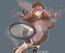 暖かくて可愛いイラストを提供します 男の子も女の子もおまかせください！！ イメージ7