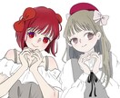 ふんわり可愛い夢絵・一枚絵お描きしますます サムネ/生誕祭/夢絵など様々な用途に対応致します！ イメージ3