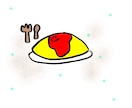 ゆるかわ食べ物キャラクター・SNSアイコンます あなたの好きな食べ物を、笑顔のキャラクターにします♪ イメージ8