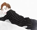 似顔絵描きます 写真とそっくりな似顔絵描いちゃいます！ イメージ3