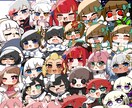 商用OK！可愛いちびキャライラスト描きます >>通常料金内で商用利用・二次利用可能<< イメージ1