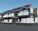 お打合せに適した3D外観パースを建築士が制作します ★住宅規模~大規模建築まで全対応★インボイス対応★ イメージ6