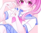 A4サイズの可愛いイラスト描きます アニメ塗りで可愛いイラストを描かせていただきます！ イメージ1
