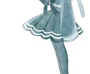 一枚絵描きます 商用利用可能のイラストを描きます。 イメージ2