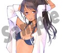 オリジナルキャラクター描き起こし・デザインします ゲーム・動画の立ち絵、サムネイル、Vtuberにも！ イメージ2