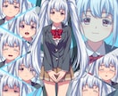 最短3日！アニメ風な立ち絵制作します RPGや実況動画に最適！性別/年齢問わず描画可能！ イメージ5