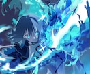 最安値4,000円で1枚絵を描きます アイコン、表紙、動画等で使えるイラストを超安価で描きます！！ イメージ4