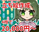 だれでもVtuberで使えるイラスト作成します かわいいイラストでVtuberデビューしませんか？ イメージ1