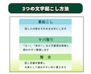 1分75円で音声・動画の文字起こし承ります 講演、会議等の音声・動画データを迅速・丁寧に文章化します！ イメージ5