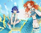 可愛いアイコン描きます 華やかでカラフルな色遣いが得意です！ イメージ4