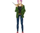 TRPG等に使える立ち絵、お描きします 短納期も応相談！ 個性溢れるイラストをご提供します！ イメージ4