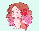 海外風アイコンお描きします シルエットから選択！表情もあなたらしさに。 イメージ8
