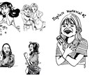 いろんなタッチであたなの気に入る似顔絵描きます アニメ風、ポップな似顔絵、ゆる可愛い似顔絵かきます！ イメージ3