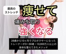 痩せさせ、肩・腰・膝の不調改善をさせ強くさせます 『痩せる方法』と『痛みをとる方法』と『強くなる方法』 イメージ1