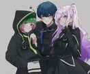 あなたの音楽をもっと魅力的にします かっこいいかわいいイラストお任せください！ イメージ6