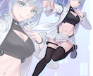 透明感のあるイラスト描きます 商用OK！季節のイラスト、グッズ化、配信活動用に イメージ7