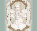 ヴィンテージラベルのような絵を制作いたします 装画やジャケットなどに、目を惹くイラストをお求めの方へ イメージ4