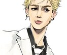 似顔絵描きます あなたの好きなものと一緒に1枚のイラストにします！ イメージ5