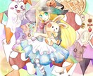 モニター価格！！皆様の思いをイラストにして届けます SNSアイコン・ヘッダー・サムネイル等にお使い頂けます！ イメージ1