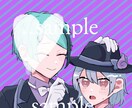 SNSアイコン、夢絵お描きします オリキャラ、版権キャラお描きします！ イメージ4