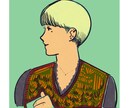 あなたのSNSアイコン描きます シンプルだけど個性的に！発信用イラストにおすすめ イメージ1