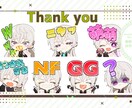 かわいいスタンプ描きます 量産ではない、あなただけのスタンプを作ります! イメージ2