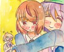 水彩でイラスト描きます 水彩ならではの暖かいイラストはいかがですか? イメージ1