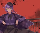 動画や配信用のサムネイルや1枚絵を制作致します ☆アニメ塗りで可愛くカッコよくポップなイラスト☆ イメージ3