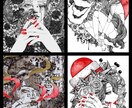 挿絵や似顔絵、ウェルカムボード描きます 毒かわいい世界観をお届けします イメージ3