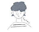 アッサリ似てる⁑おとなの似顔絵⁑お描きしちゃいます ラフな●アイコンにちょうどいい◯オプションで商用利用も● イメージ4