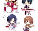 パキッとしたかわいいミニキャラ描きます 商用利用可能(一部有償)です‼︎ イメージ3