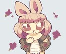 ポップで可愛いデフォルメイラスト描きます 元気で賑やかな雰囲気のイラストをアイコンにしてみませんか？ イメージ5