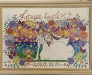 ネイルシールでウェルカムボードを作ります 世界にひとつ、想いを纏うネイルシール イメージ4