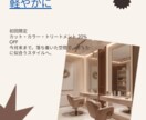 店舗・個人向けSNS投稿画像を3枚作成します 英語対応〇キャンペーンやお知らせ投稿画像を丁寧に作成します イメージ2
