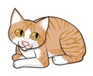 猫のデジタル似顔イラストをあすたのタッチで描きます スタジオあすたの「そこそこリアルタッチ」は猫好きの方向けです イメージ3
