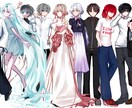 立ち絵イラストを制作します 5日〜1週間以内に納品可能です イメージ2