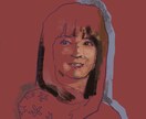 お写真から素敵な似顔絵を描きます SNS用のアイコンやご家族ご友人へのプレゼントに！ イメージ1
