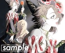 厚塗りで目に留まるような存在感ある一枚描きます バキッとした色彩と線画で迫力のあるイラスト制作致します✴︎ イメージ7