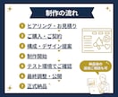 1ページ完結のホームページ・LPを制作します 名刺代わりのサイトから、サービス訴求用のページまで丁寧に制作 イメージ4