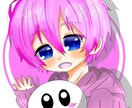 急ぎじゃなければ可愛いイラスト描きます 急ぎじゃないけど自分のアイコンが欲しいという方向けです イメージ2