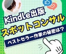 Kindle出版の単発コンサルします Kindleプロデューサーがアドバイスをします。 イメージ1