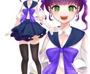 配信やTRPGで使用できる立ち絵描きます TRPG、Vtuber、Vライバー向け！ イメージ5