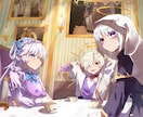 キャラクターイラストお描きします アイコンから1枚絵まで幅広くお届けします イメージ6