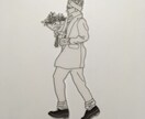 雑誌の挿絵のような絵を描きます ロゴ、オリジナルグッズ製作のためのイラスト描きます！ イメージ4