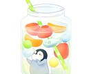 ほんわかイラストお描きします 動物・2～3頭身キャラクターのイラスト、アイコン　描きます。 イメージ6