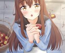 可愛い女の子のアイコン描きます あなたのご希望のアイコン描きます イメージ1