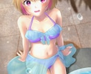歌ってみた・配信・SNS用のイラストを制作します やわらかな光や透明感、表情や空気感を大切に イメージ5