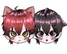 イラストアイコン作成致します 闇.病み可愛いダークなイメージのイラストദ്ദി^._.^) イメージ4