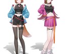 目を惹く1枚絵イラスト描かせていただきます VTuberさん配信者さん歌い手さんにおすすめです イメージ5