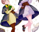 商用利用OK！可愛い一枚絵を描きます 多幸感あふれるキラッキラのイラストを提供します イメージ4